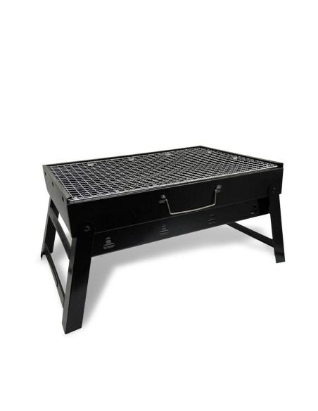 Roues de barbecue au charbon de bois Feel Maestro MR-1010 Noir Métal