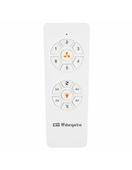 Ventilateur de Plafond avec Lumière Orbegozo CP 116116 40 W Noir