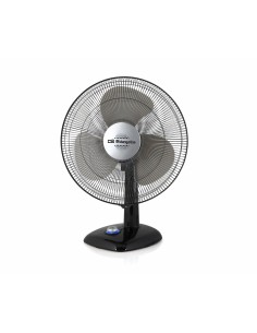 Ventilateur de Bureau Orbegozo TF 0124 25 W Noir