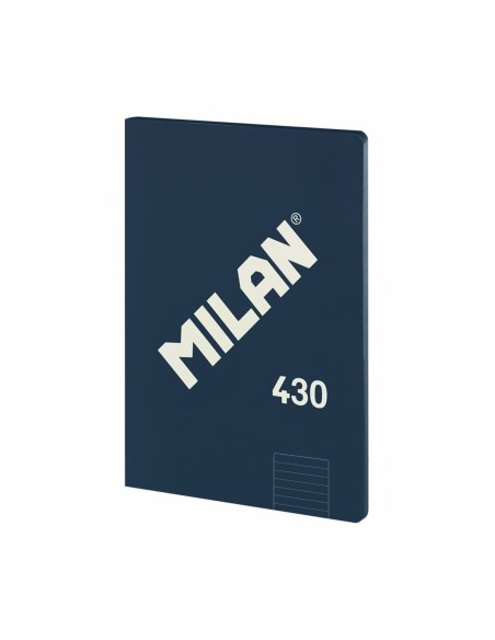 Carnet Milan 430 Bleu A4 48 Volets 21 x 29,7 cm (3 Unités)