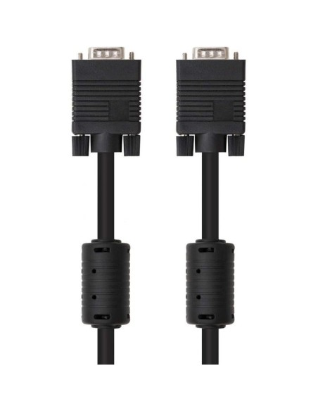 Câble VGA NANOCABLE 10.15.0101 Noir 1 m