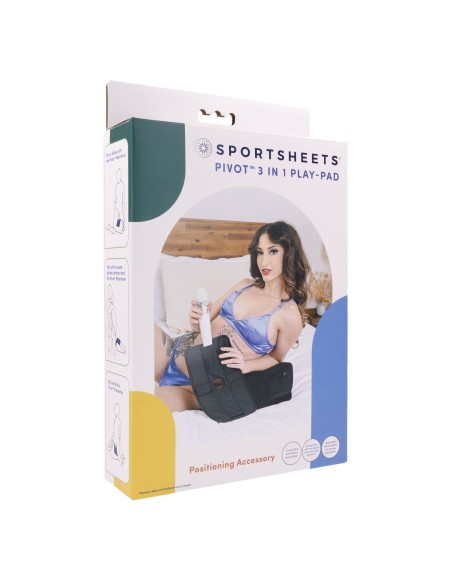 Draps de Lit Sportsheets Pivot Noir (Nylon) (Polyester) (Polyuréthane)
