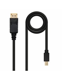 Câble Mini DisplayPort vers DisplayPort NANOCABLE 10.15.2402 2 m 2 m Noir