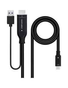 Câble VGA NANOCABLE 10.15.4354 Noir 1,8 m