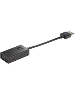Adaptateur VGA vers HDMI HP X1B84AA Noir