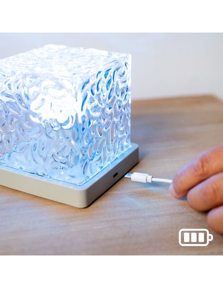 Projecteur LED Rechargeable d’Aurores Boréales Boralamp InnovaGoods