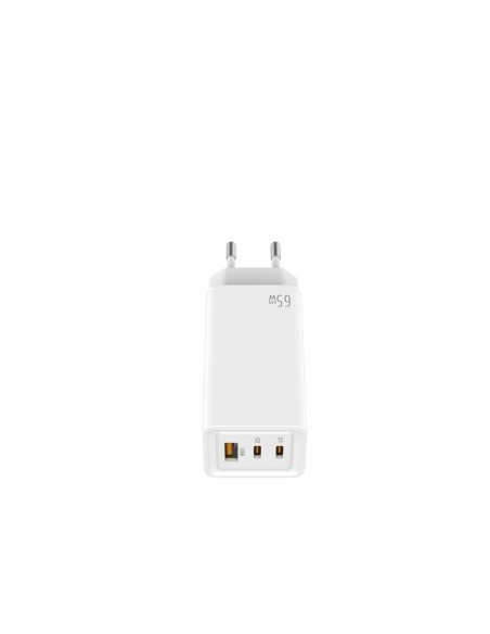 Chargeur mural LEOTEC LECSPH65W3W 65 W Blanc