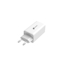 Chargeur mural LEOTEC LECSPH65W3W 65 W Blanc 2