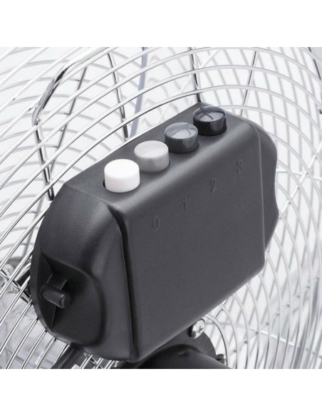 Ventilateur de Bureau Tristar VE-5885 Gris Noir/Argenté 120 W