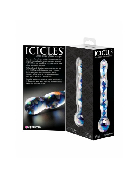 Gode Pipedream Icicles Multicouleur