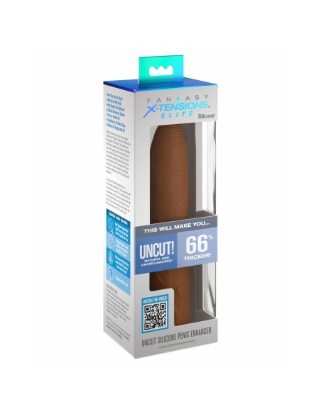 Manchon de pénis Pipedream Fantasy X-tensions Elite Marron