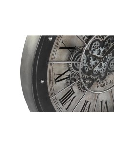 Horloge Murale DKD Home Decor Engrenage Noir Cuivre Fer 80 x 8 x 80 cm 2