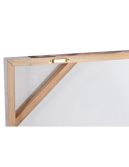 Cadre Home ESPRIT Colonial Africaine 70 x 3 x 100 cm (2 Unités)