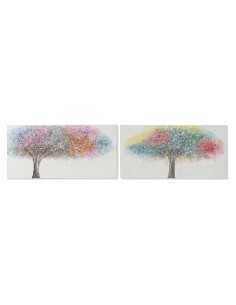 Cadre Home ESPRIT Arbre Moderne 120 x 3 x 60 cm (2 Unités)