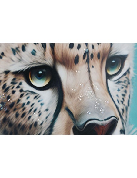 Cadre Home ESPRIT Colonial Lion 63 x 3,5 x 93 cm (2 Unités)