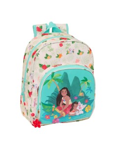 Cartable Vaiana Bleu Beige 28 x 34 x 10 cm