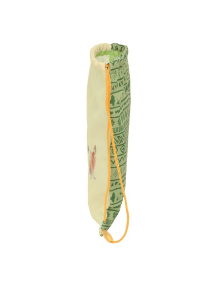 Sac à dos serré par des ficelles Mufasa Vert Beige 26 x 34 x 1 cm