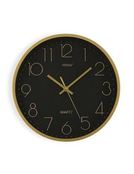 Horloge Murale Versa BG Plastique (4 x 30 x 30 cm)