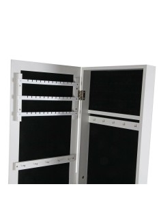 Miroir mural Versa Blanc Miroir Bois MDF Minimaliste 33,5 x 153 x 35,2 cm