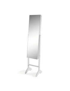 Miroir mural Versa Blanc Miroir Bois MDF Minimaliste 33,5 x 153 x 35,2 cm 2
