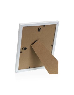 Cadre photo Versa Blanc Bois MDF Vintage 1,2 x 27 x 22 cm 2