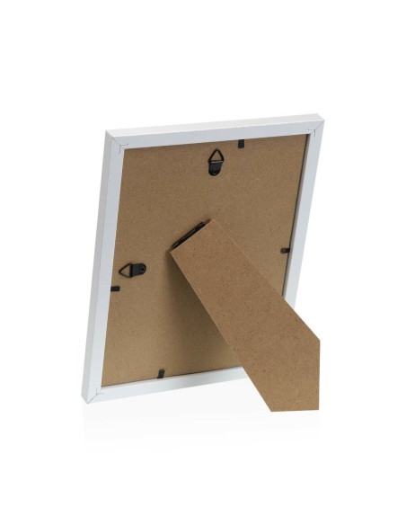 Cadre photo Versa Blanc Bois MDF Vintage 1,2 x 27 x 22 cm