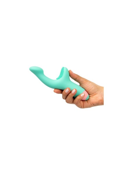 Vibration de Stimulation Double Diversual Vert clair