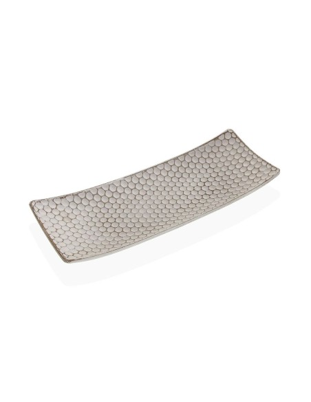 Centre de Table Versa Blanc 13 x 3 x 34 cm