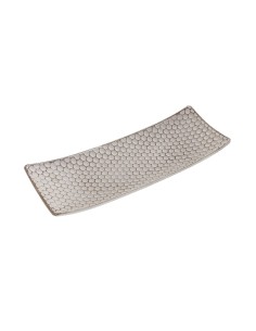 Centre de Table Versa Blanc 13 x 3 x 34 cm 2
