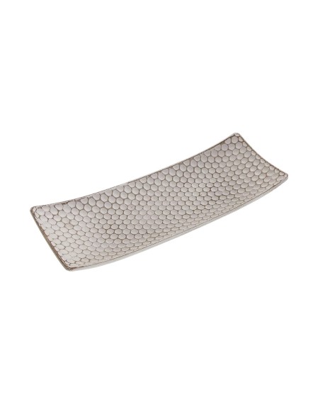 Centre de Table Versa Blanc 13 x 3 x 34 cm