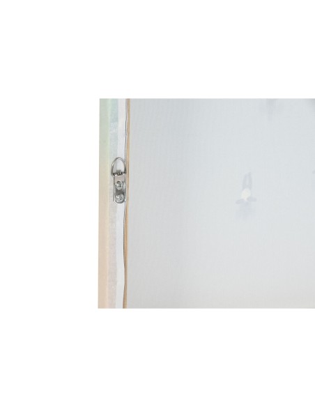 Cadre Home ESPRIT Bleu Vert Moderne 80 x 3,5 x 120 cm (2 Unités)