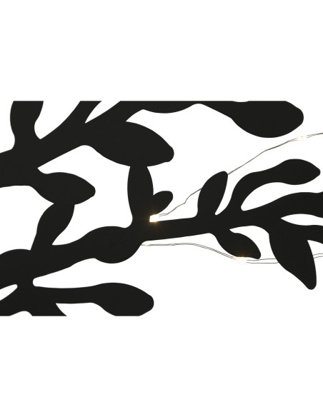 Décoration murale Home ESPRIT Noir Arbre Cottage 99 x 2 x 99 cm
