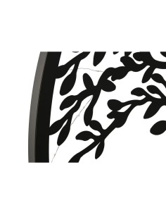 Décoration murale Home ESPRIT Noir Arbre Cottage 99 x 2 x 99 cm 2