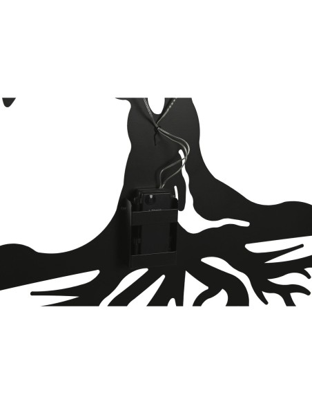 Décoration murale Home ESPRIT Noir Arbre Cottage 99 x 2 x 99 cm