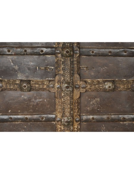 Figure décorative de jardin Home ESPRIT Marron bois de teck 120 X 46 X 190 cm Porte