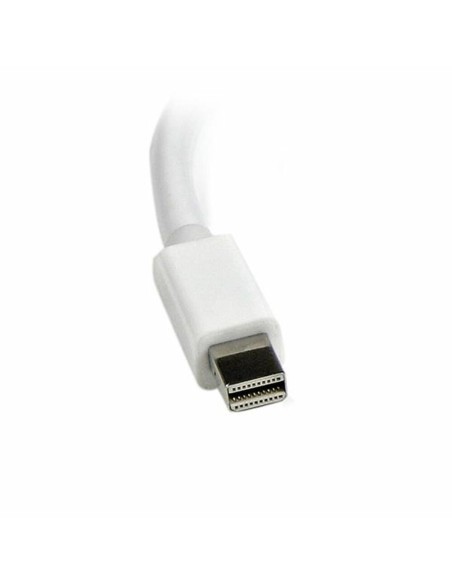 Adaptateur Mini DisplayPort vers VGA Startech MDP2VGAW Blanc Noir 0,12 m
