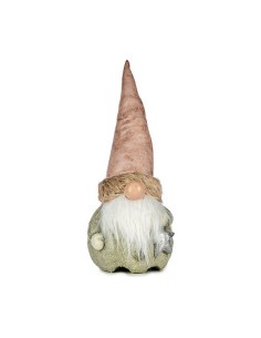 Figurine Décorative Lumière Étoile Lutin 21 x 55 x 22 cm Gris Rose Résine