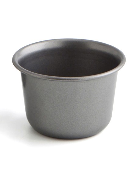 Moule à flan Quid Sweet Grey Noir Métal (48 Unités)