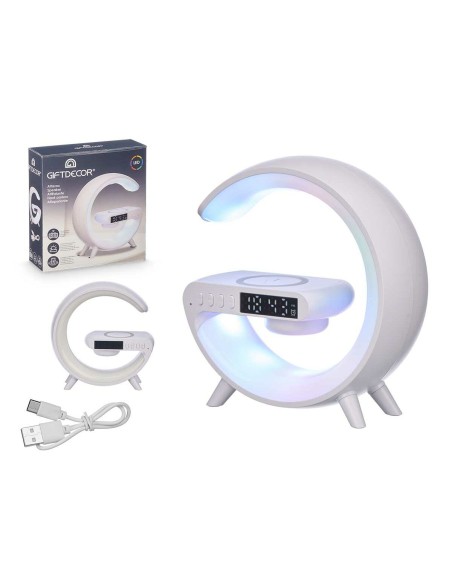 Montre Numérique de Table GiftDecor HD24022901W Blanc