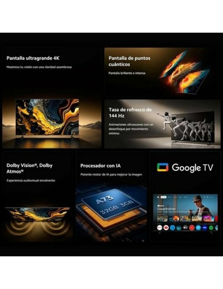 TV intelligente Xiaomi ELA5692EU 4K Ultra HD 100" QLED