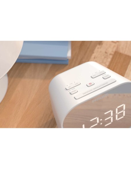 Radio-réveil Philips TAR4406/12 Blanc