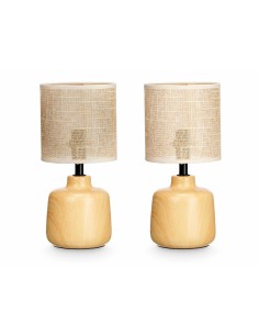 Lampe de bureau Marron 60 W 2 Unités
