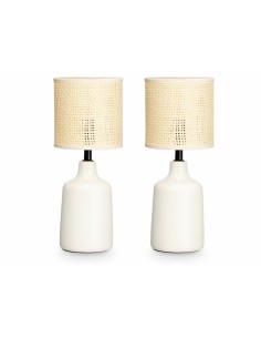 Lampe de bureau Blanc 60 W 2 Unités