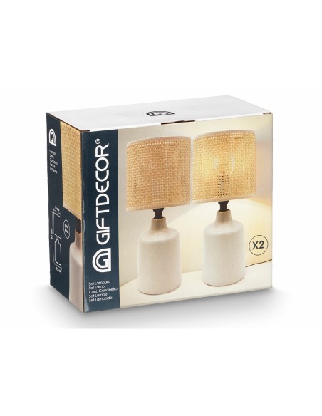 Lampe de bureau Blanc 60 W 2 Unités