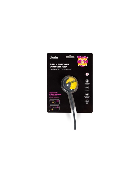 Lanceur de Balles pour Chiens Gloria Jaune polypropylène TPR S