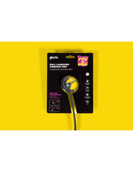Lanceur de Balles pour Chiens Gloria Jaune polypropylène TPR S