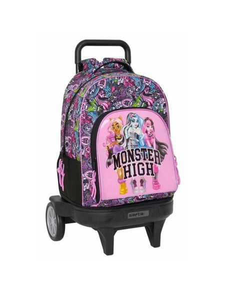 Cartable Monster High Drama Multicouleur 33 x 45 x 22 cm