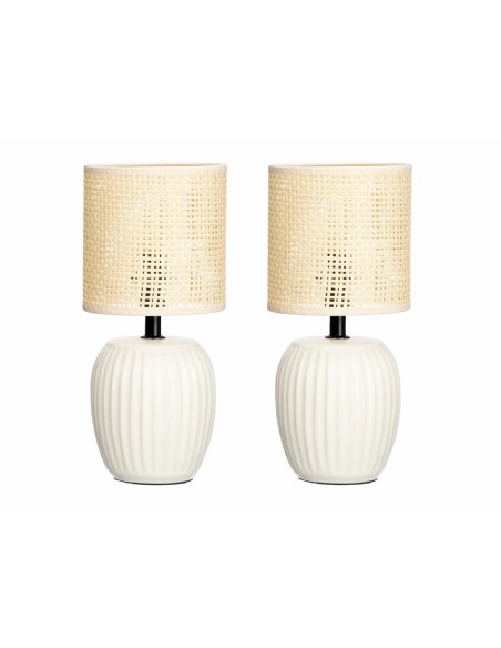 Lampe de bureau Blanc 60 W 2 Unités