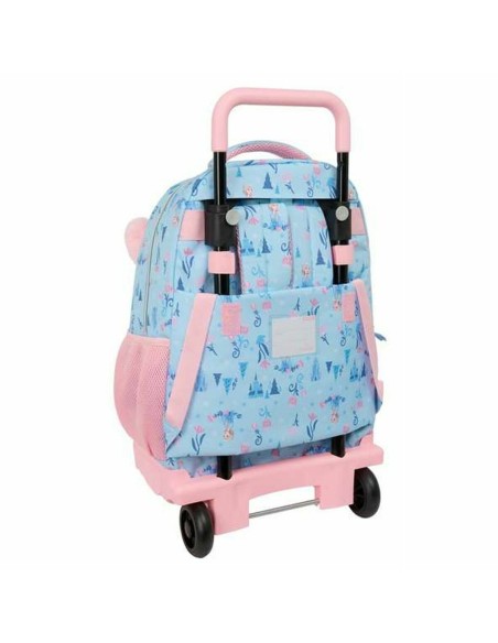 Cartable à roulettes Frozen Ice magic Bleu 33 x 45 x 22 cm
