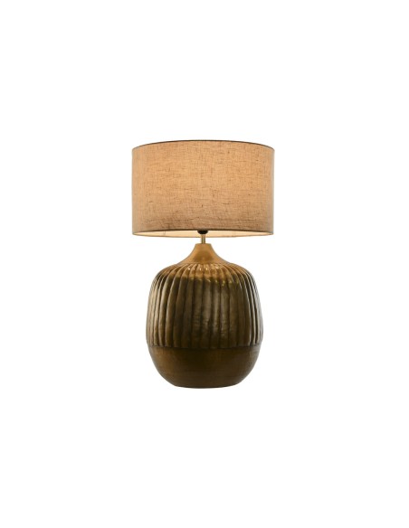 Lampe de bureau Home ESPRIT Bronze Aluminium 50 W 220 V 42 x 42 x 70 cm